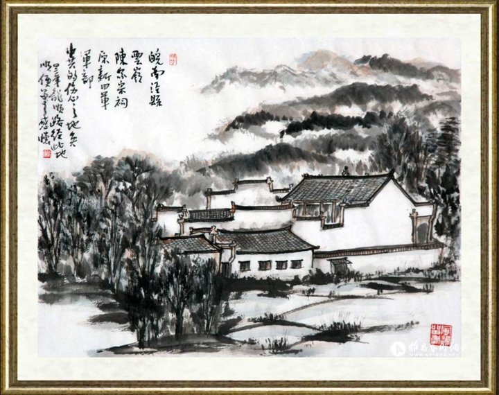 姚龙顺_皖南泾溪云岭 陈家宗祠 原新四军军部